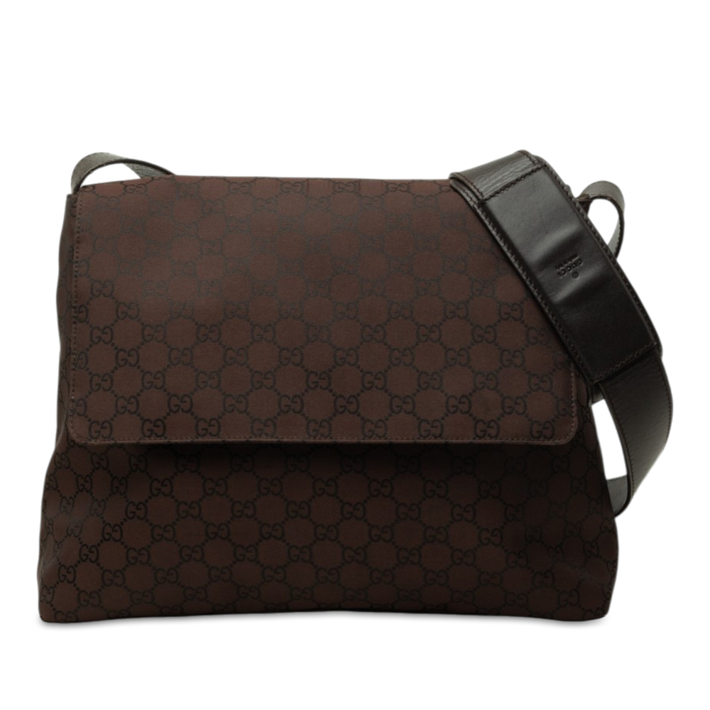 Pre-Loved Gucci GG Nylon Crossbody